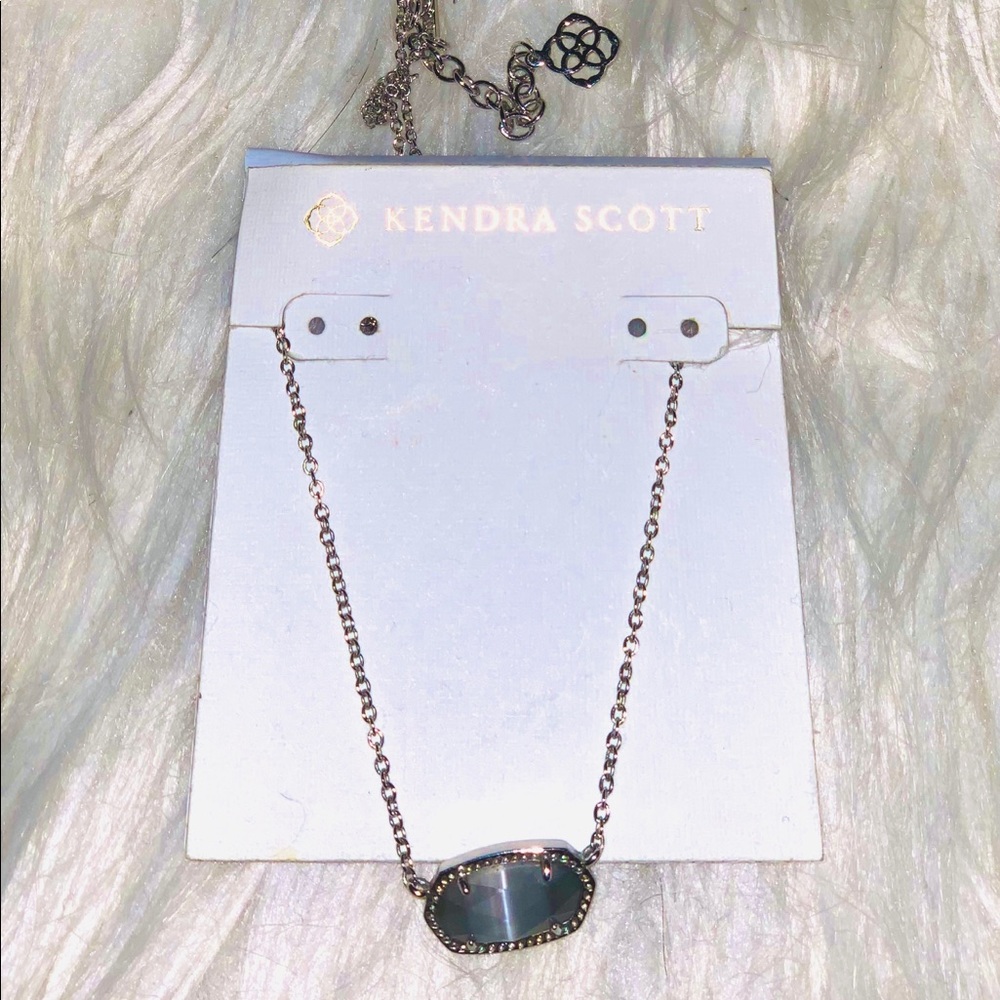 Kendra Scott Elisa Silver Pendant Necklace